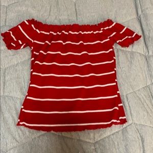 Off shoulder top